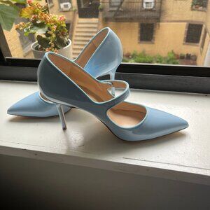 Brand new baby blue Manolo Blahniks, never worn